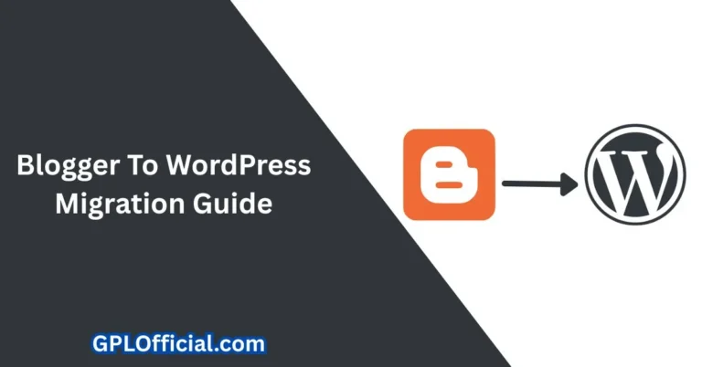 Blogger To WordPress Migration Guide