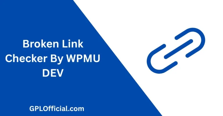 Broken Link Checker By WPMU DEV (Nice Plugin)