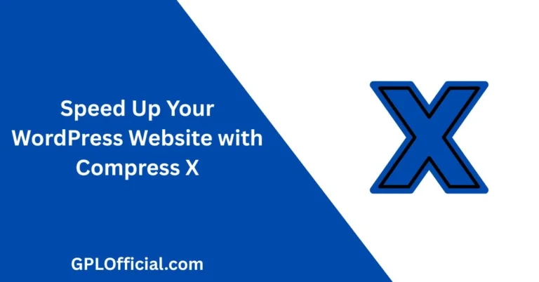 Speed Up Your WordPress Website with Compress X: A Complete Guide